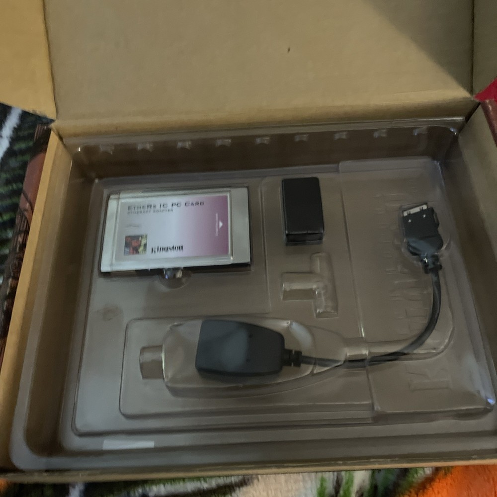 Kingston PCMCIA EtheRx IC PC Card Ethernet Adapter KNE-PC2T