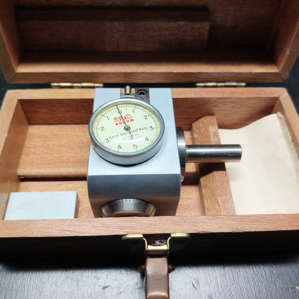 Bokumicro ​Bokum Micro Dial Boring Head Indicator Micro Adjust .0001” W/1” Shank
