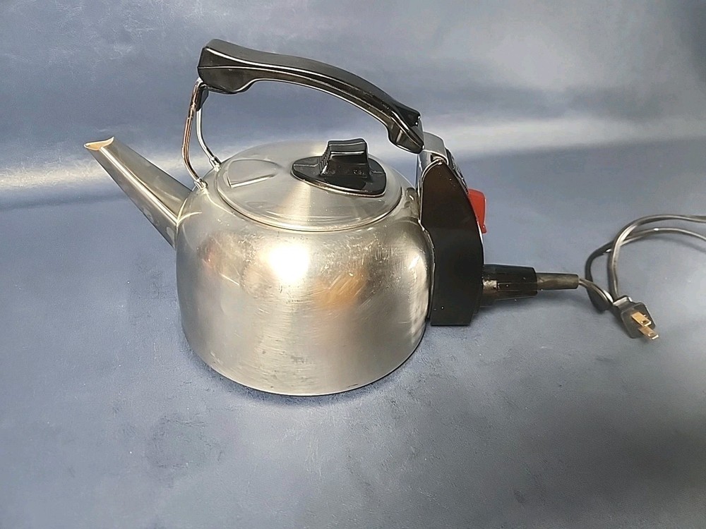 Vintage Russell Hobbs K2R Electric Kettle Retro Design Fully Functional w/ Cord