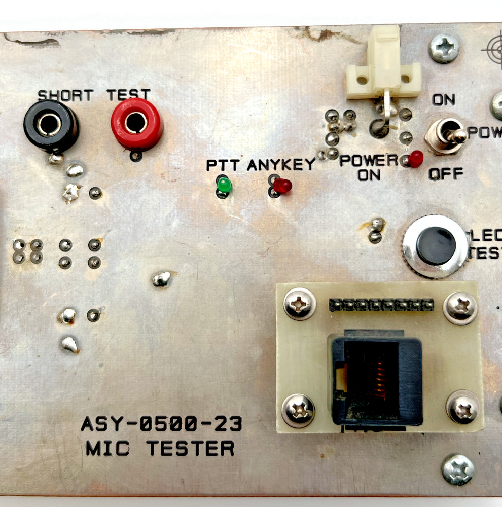 MIC TESTER ASY-0500-23 UNTESTED