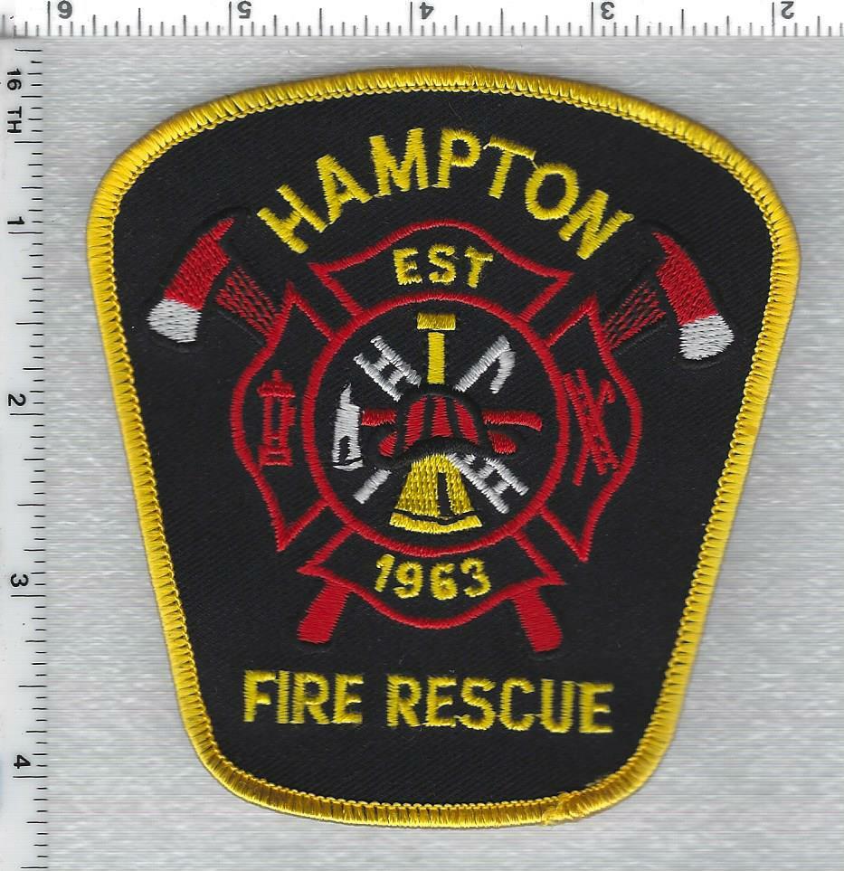 Hampton Fire Rescue (New Brunswick, Canada) Shoulder Patch