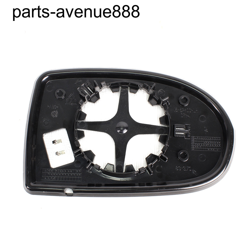 Mirror Glass For Jeep Compass 2007-2017 Left Side Heated w/ Backing Plate