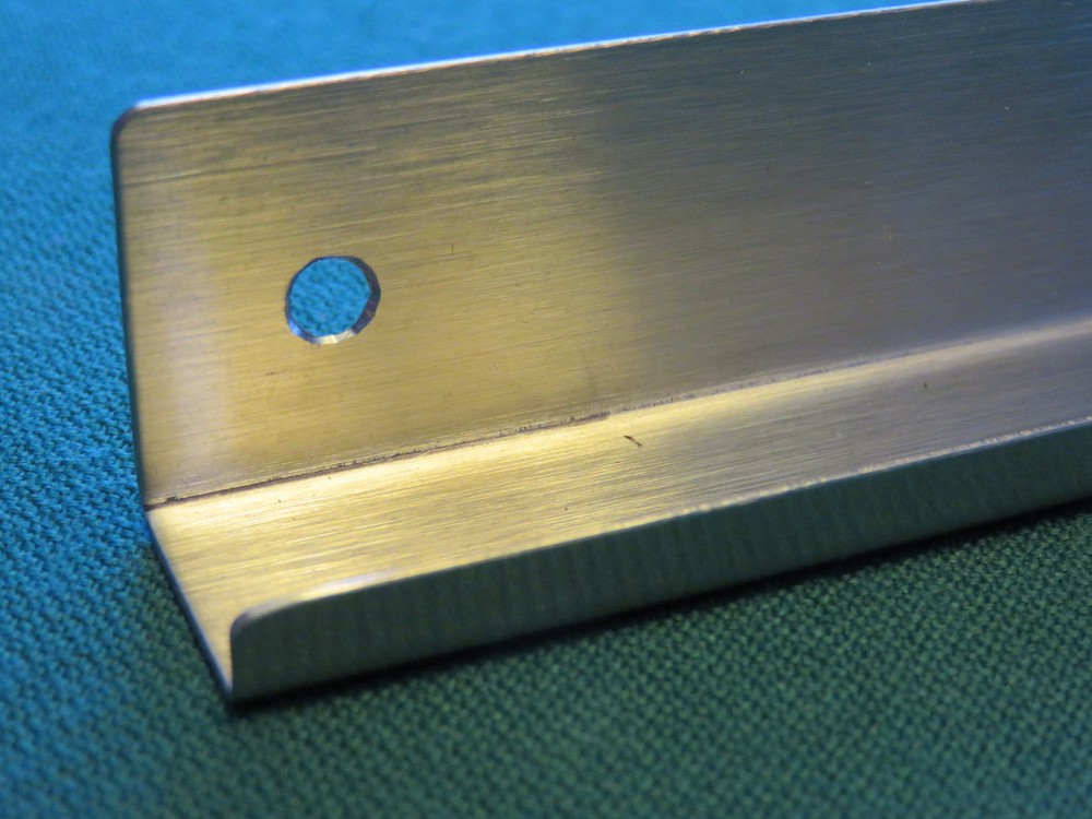 STAINLESS STEEL RECORD VINYL WALL MOUNT DISPLAY SHELF CUSTOM MADE