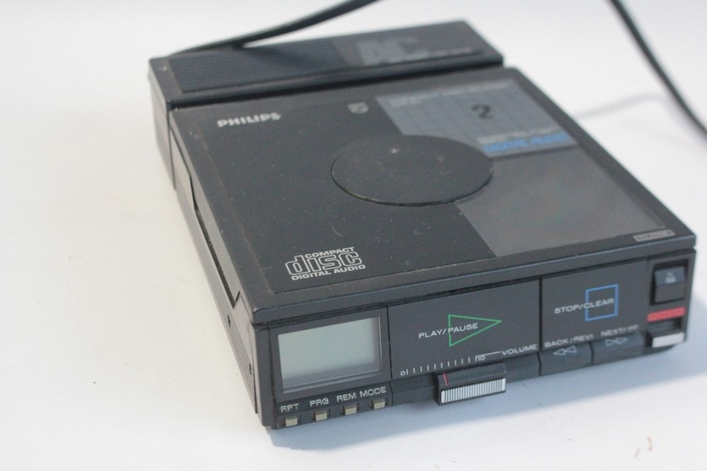 PHILIPS Portable CD Player Compact Disc Player CD 10 (75933)