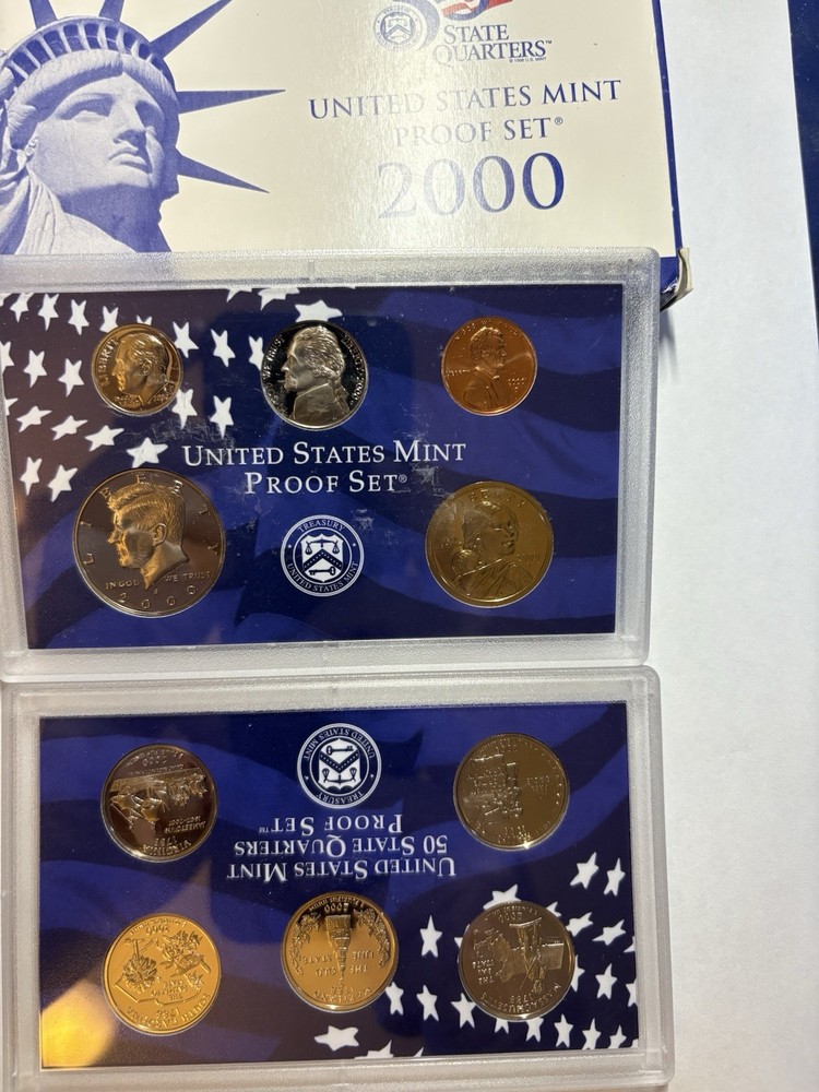2000 us mint proof set