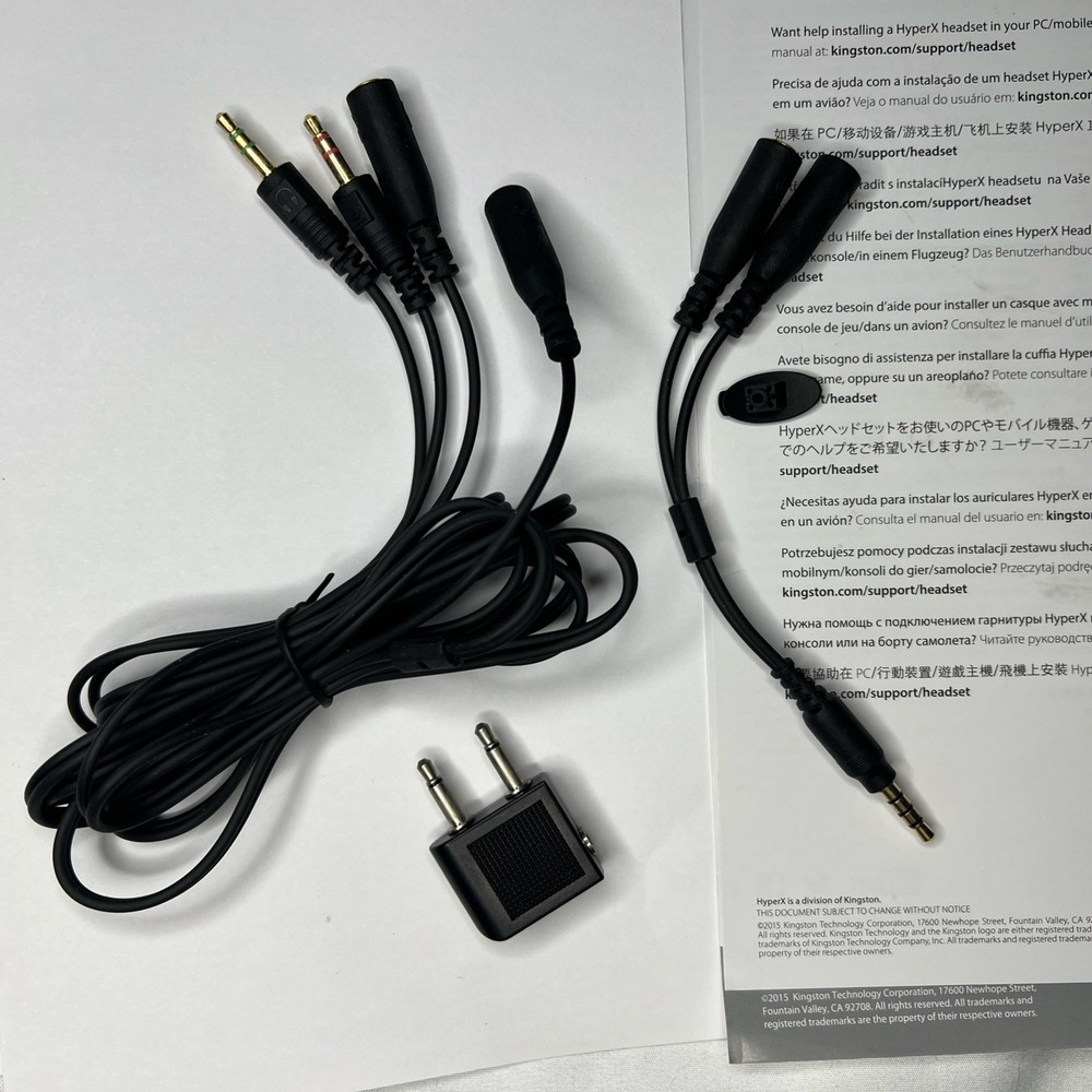 Replacement  HyperX Cloud 2 II CloudX Core Accessories Gaming Headset