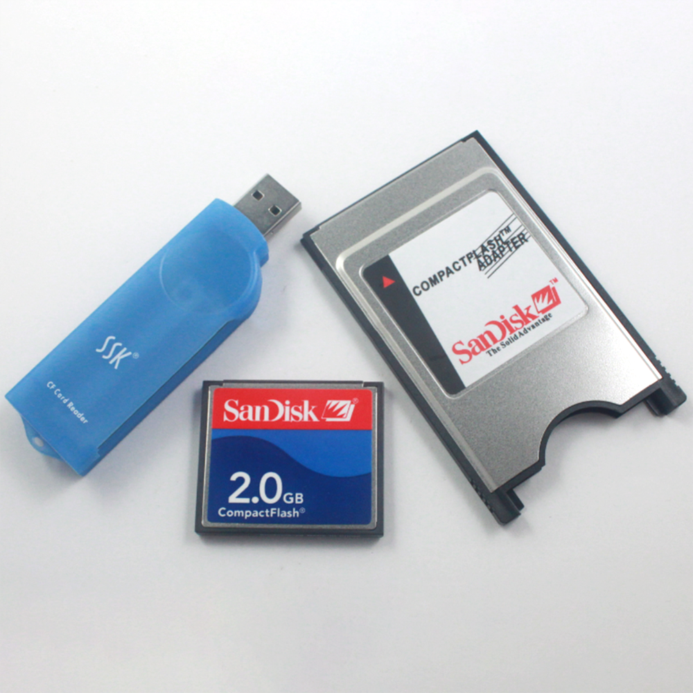 Reader FANUC 2G CF Compact Flash Card+CF-PCMCIA Adapter+SSK (1PCS)