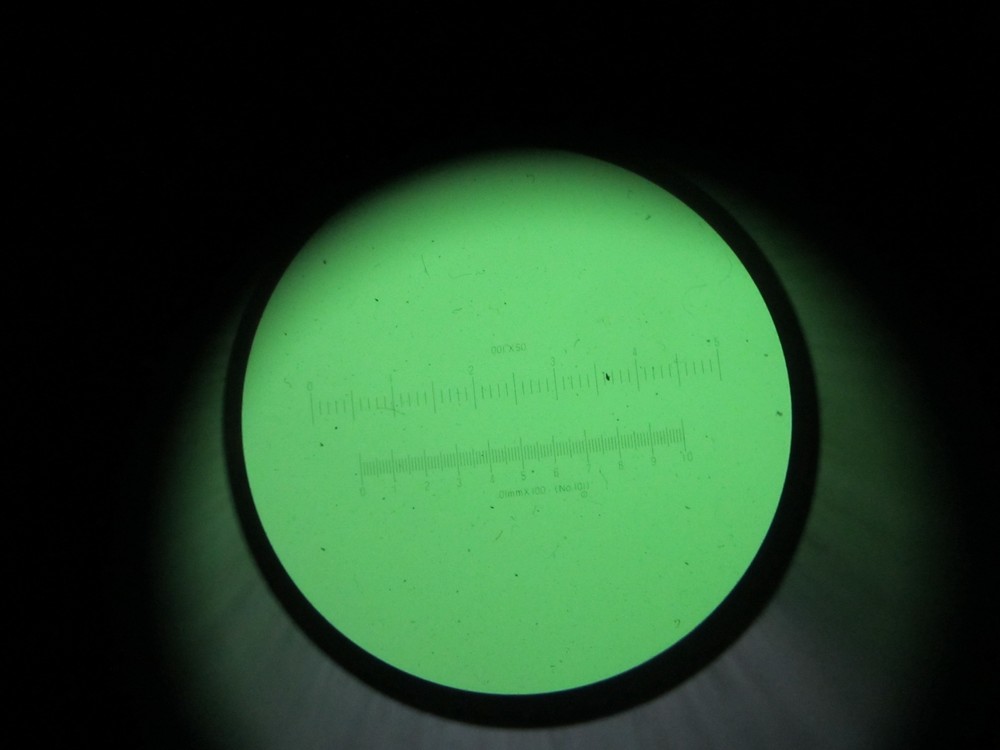 MICROSCOPE PART EYEPIECE RETICLE OPTICS #R3-36