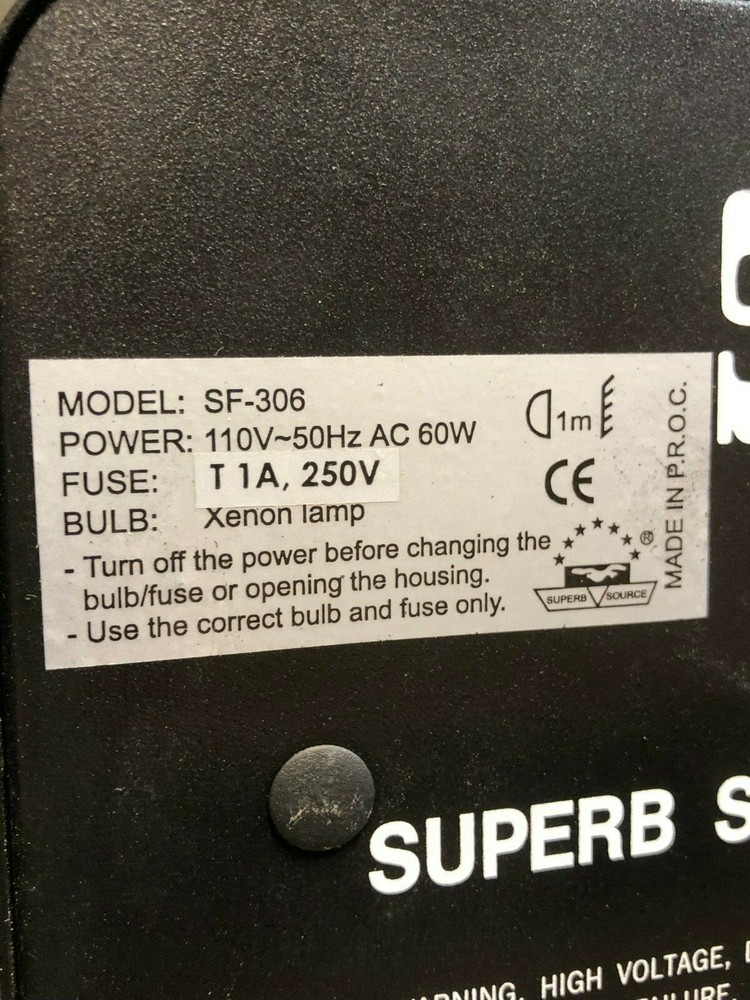 Koolux SF-306 Strobe Fixture, DJ Light, New