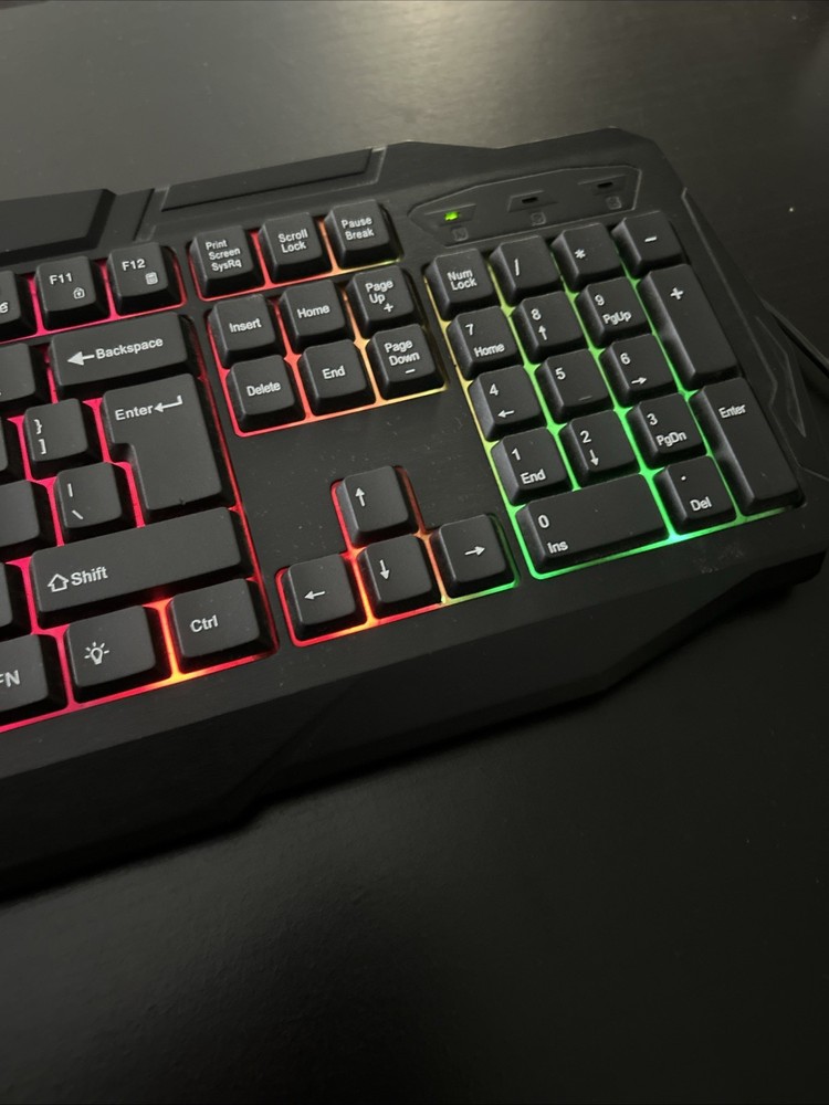 Lifeworks Lightup Gaming Keyboard Black