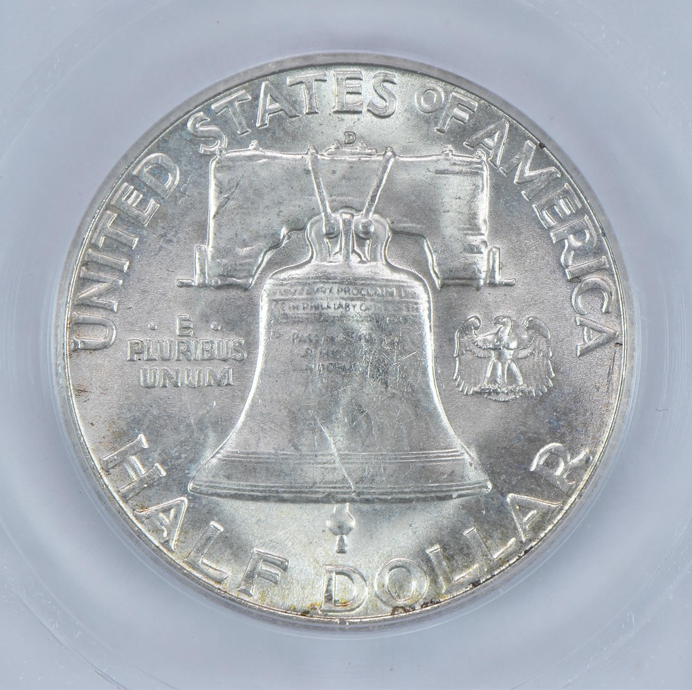 1952-D Franklin Half Dollar MS64 FBL ICG