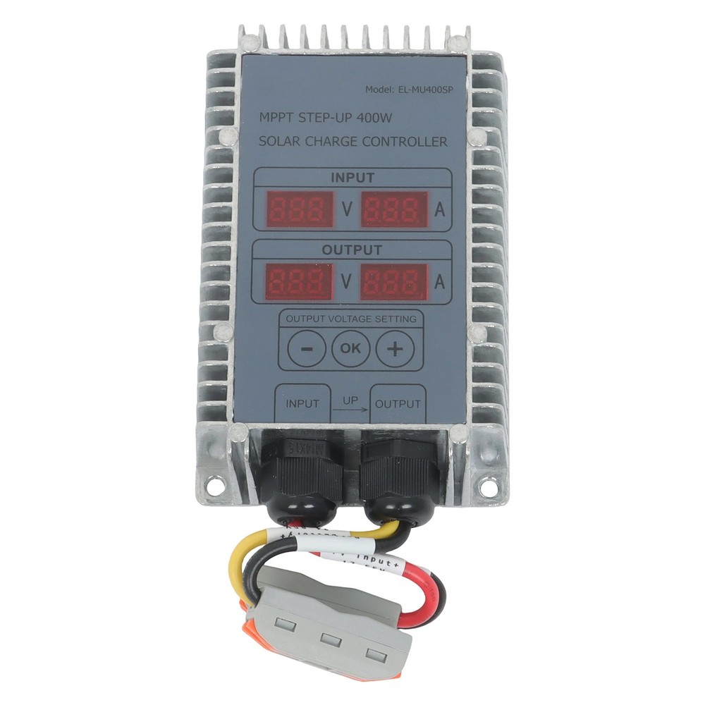 Solar Battery Charge Controller Boost MPPT Voltage Adjustable 400W 24‑85V