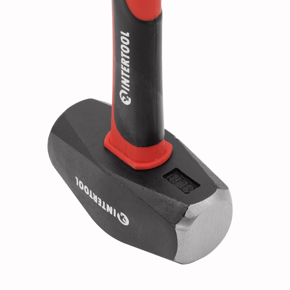 INTERTOOL 3 lbs Club Hammer, 12" Short Handle Sledge HT08-0246