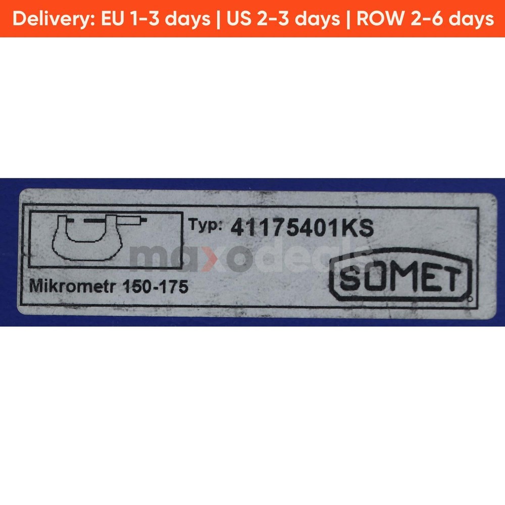 Somet 41175401KS Micrometer New NFP