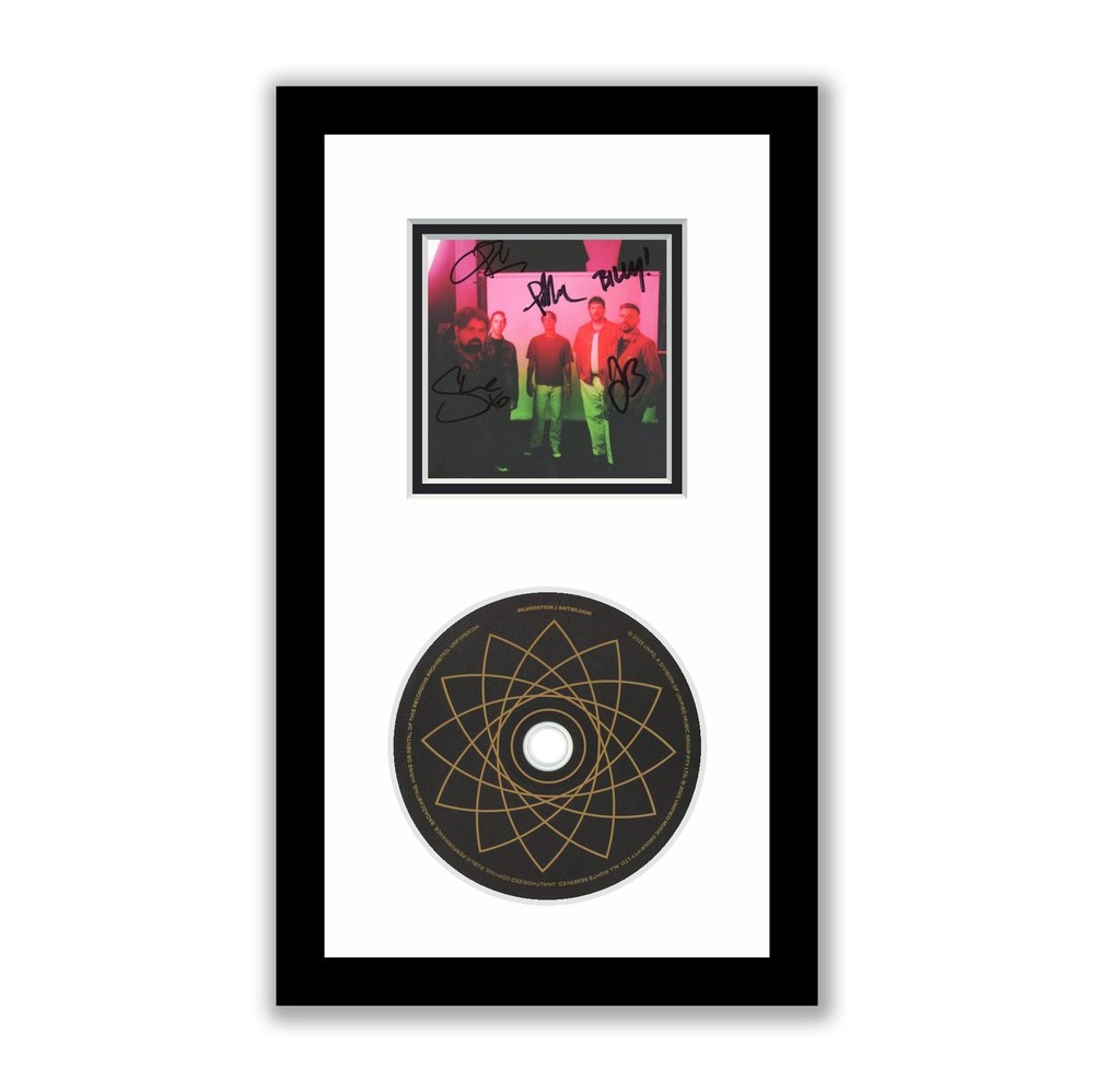 Silverstein Autographed Signed Framed CD Antibloom ACOA