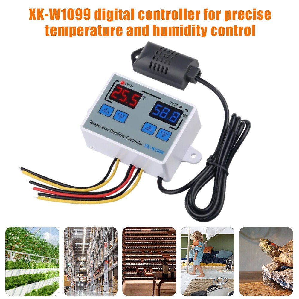 for W1099 digital controller for precise temperature and humidity control