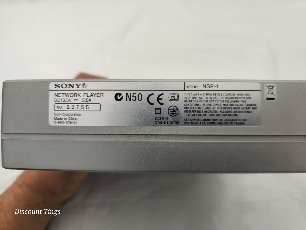 Sony NSP-1 Network Player