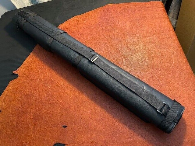 TNT Hard 2x2 Pool Cue Case. Black