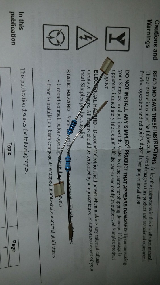 Simplex 4090-5201 MX Digital Loop Mini-IAM