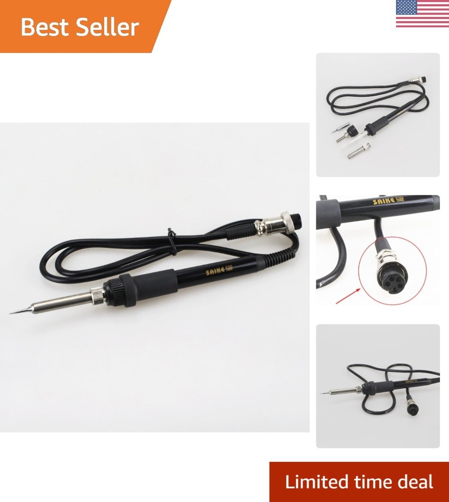 Ceramic Heating Soldering Iron Replacement Handle for Saike 852D/898D Models