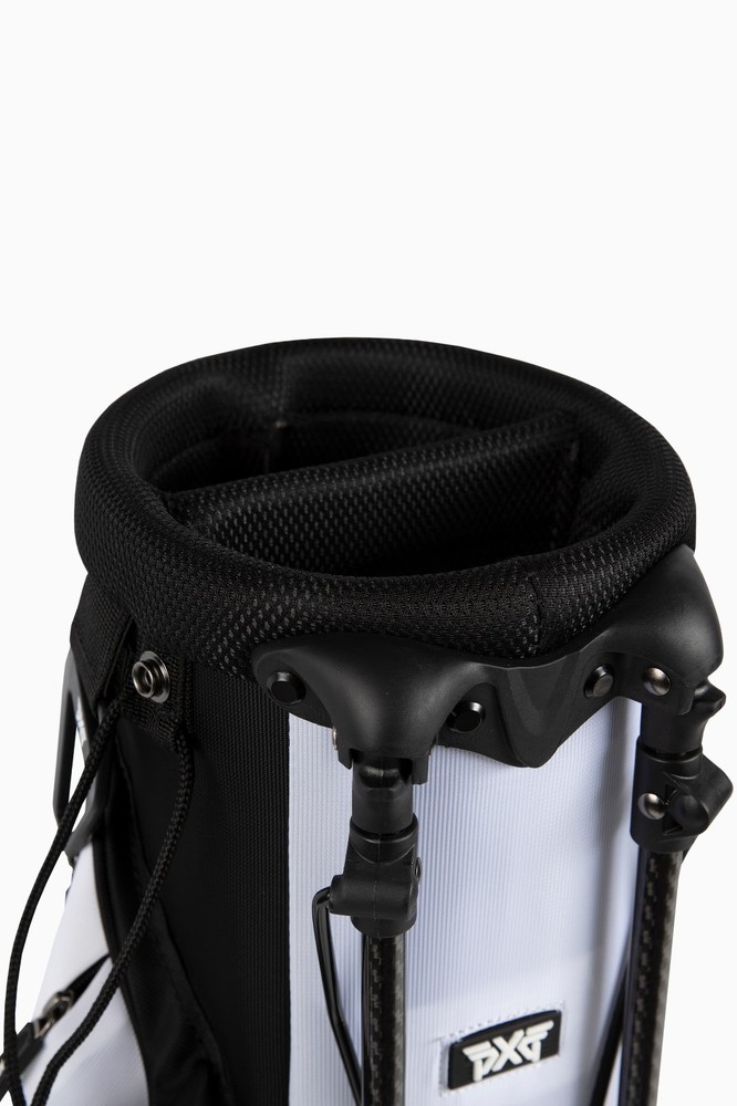 PXG Sunday Stand Bag - White/Black
