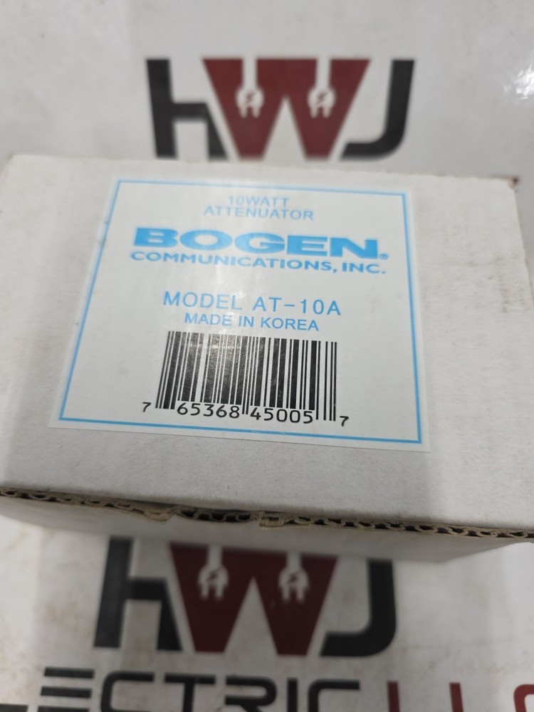 BOGEN COMMUNICATIONS AT-10A ATTENUATOR