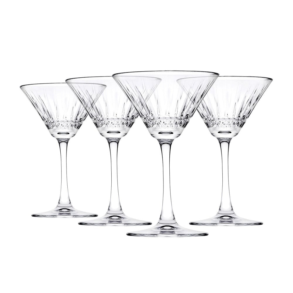Pasabahce Elysia Martini Set 220ml 4pce