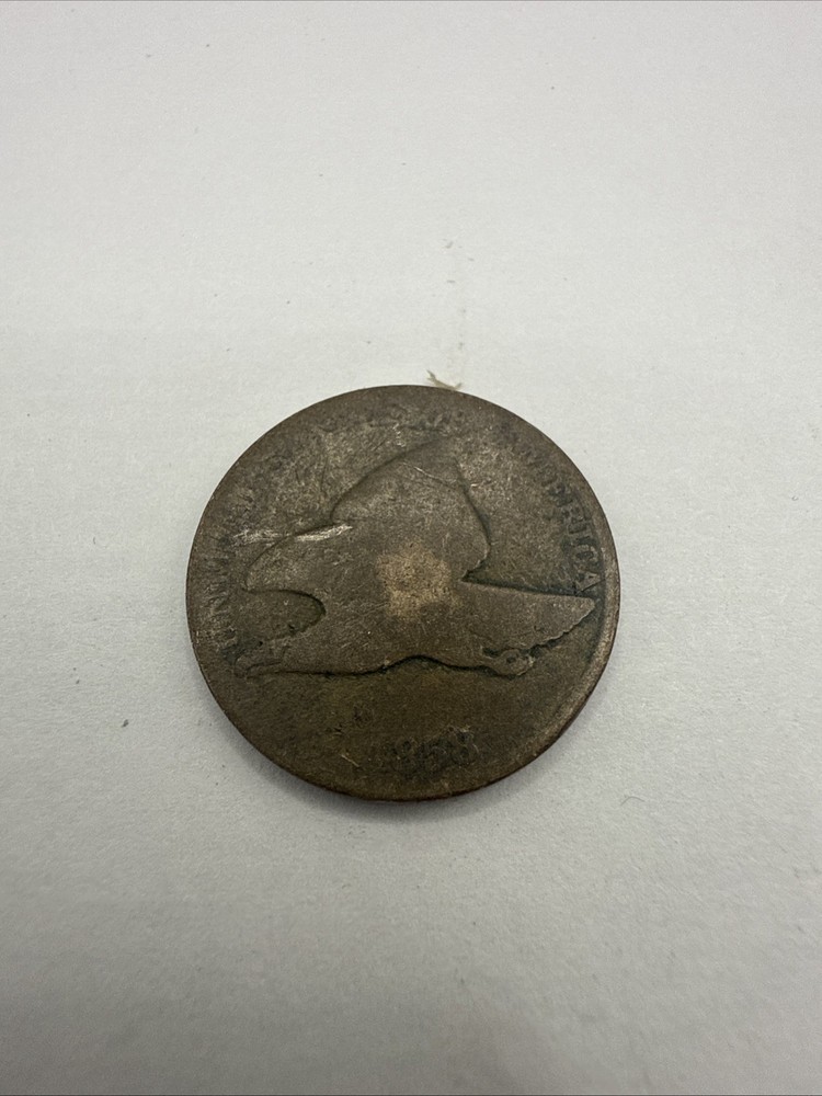 1858  Flying Eagle Cent  #50393
