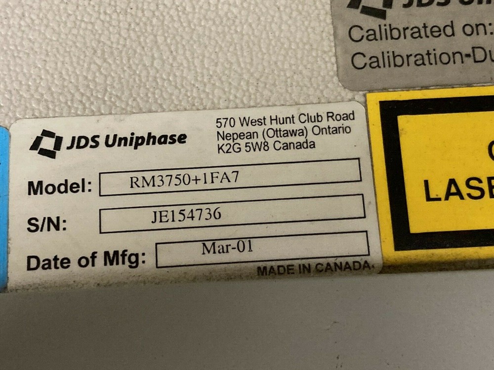 JDS Uniphase RM3 Back reflection Meter