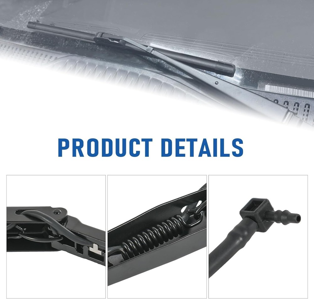 Front Windshield Wiper Arm Kit Replacement For Chevy Silverado Tahoe Avalanch...