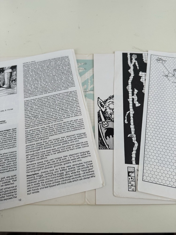 1st PRINTING D1 + D3 Modules | Advanced Dungeons & Dragons | 1978