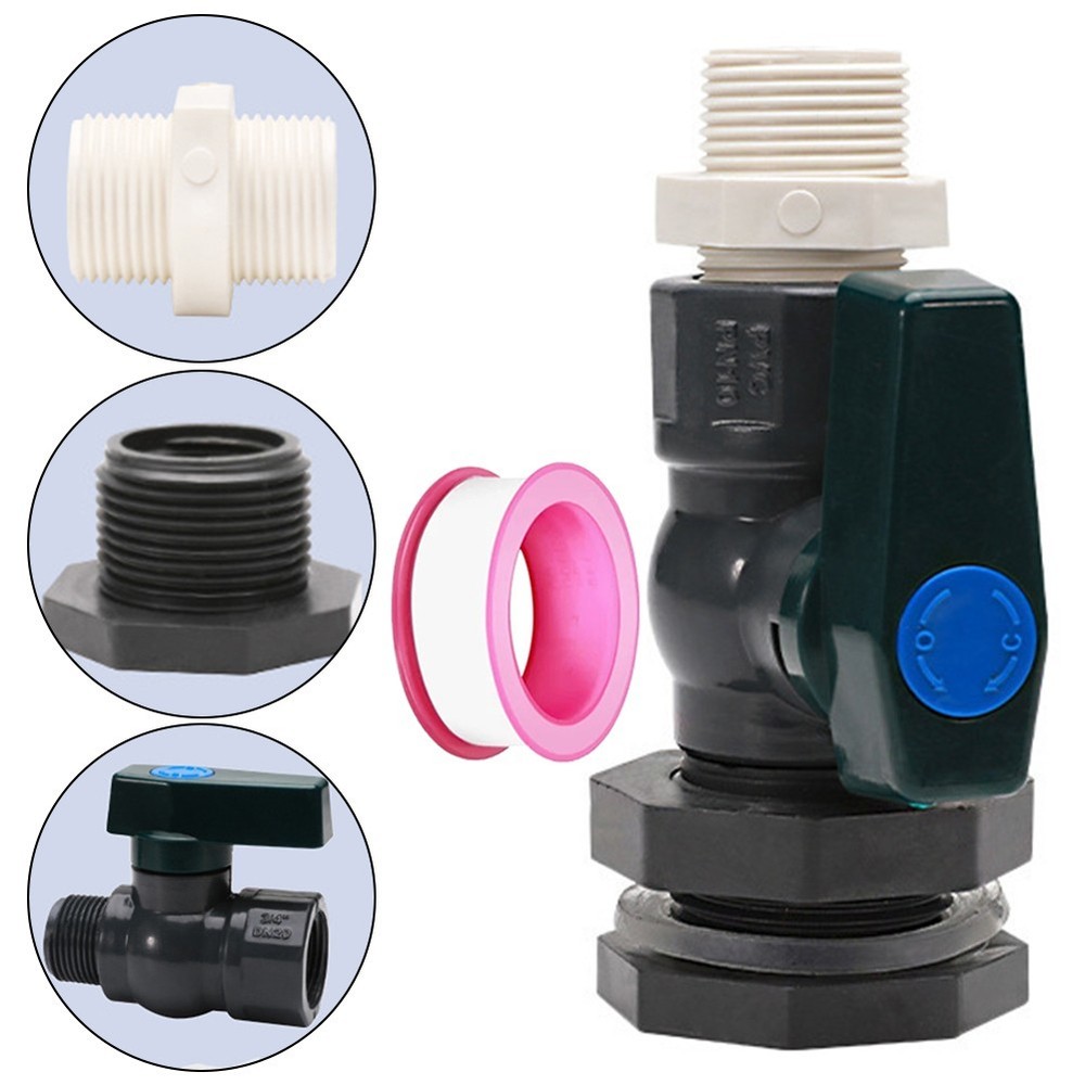 Bulkhead Screw Connection Valve Reliable Solution Efficient Water Distribution