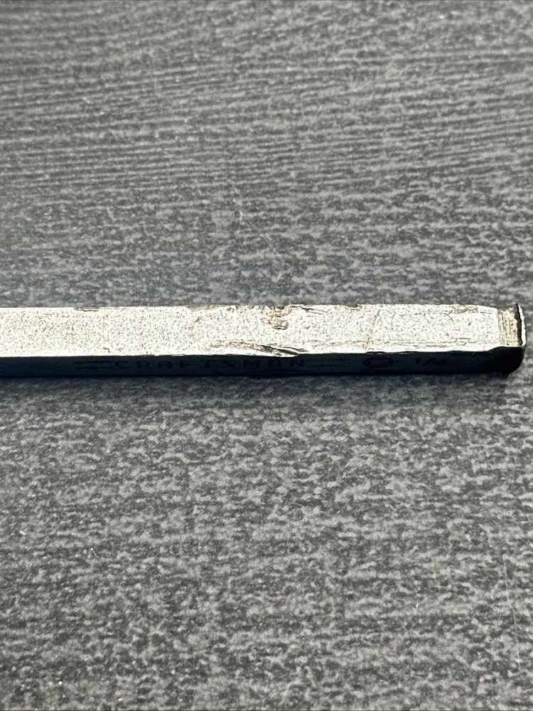 Craftsman Tool 1/4" Cold Chisel USA