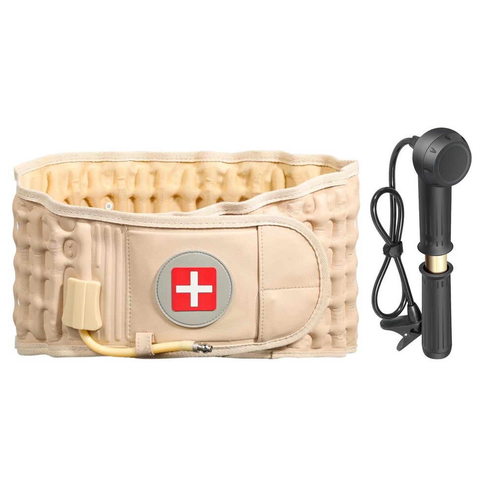 Decompression Back Belt for Lower Back Pain Relief and Lumbar Support, Spinal...