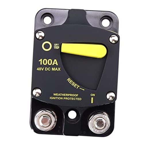 mp Circuit Breaker Switch, Waterproof, Manual Reset Circuit Breaker 100A