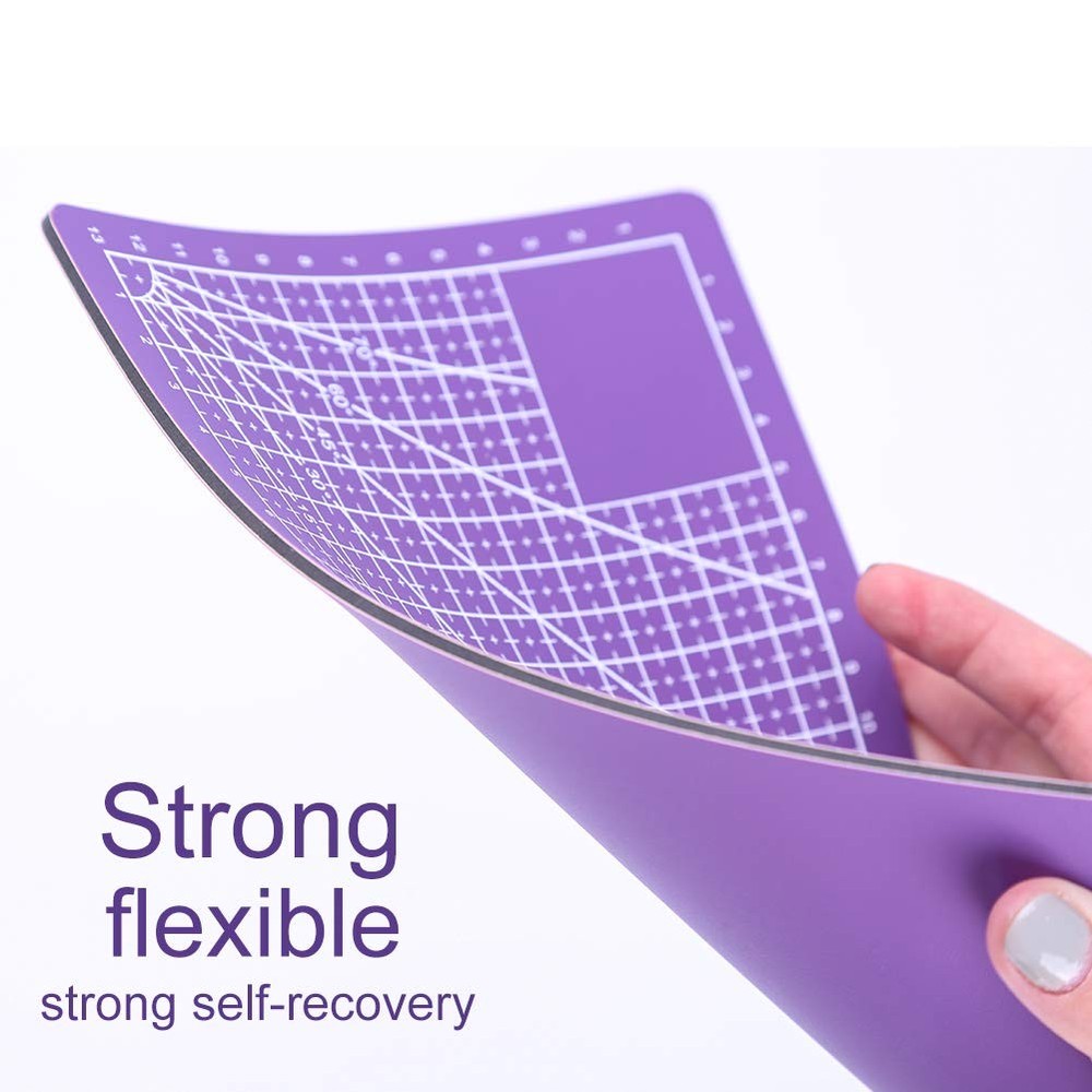 A5 Self Healing Cutting Mat Double Sided Small Great for Scrapbooking Quilting