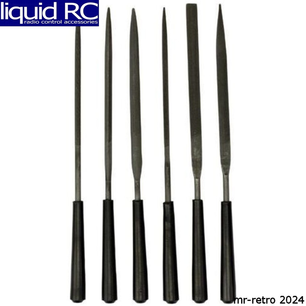 Enkay 450-6C 6pc Needle File Set Carded