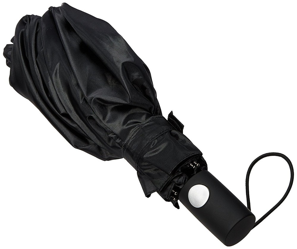 Weather Station 42" Compact Umbrella, Auto Open, Windproof
