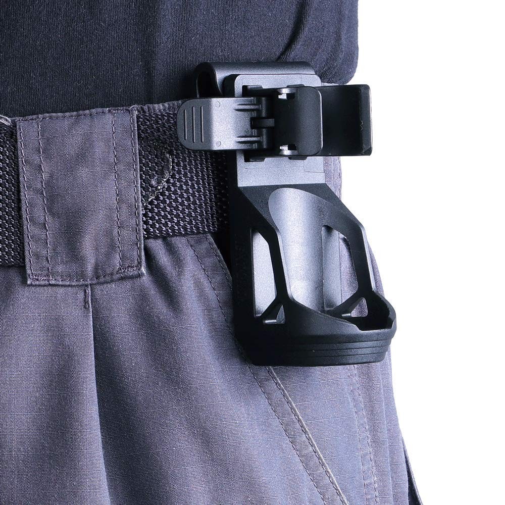 Nextorch V5 Tactical Flashlight Holster with Lever Side Lock System V5, BLACK