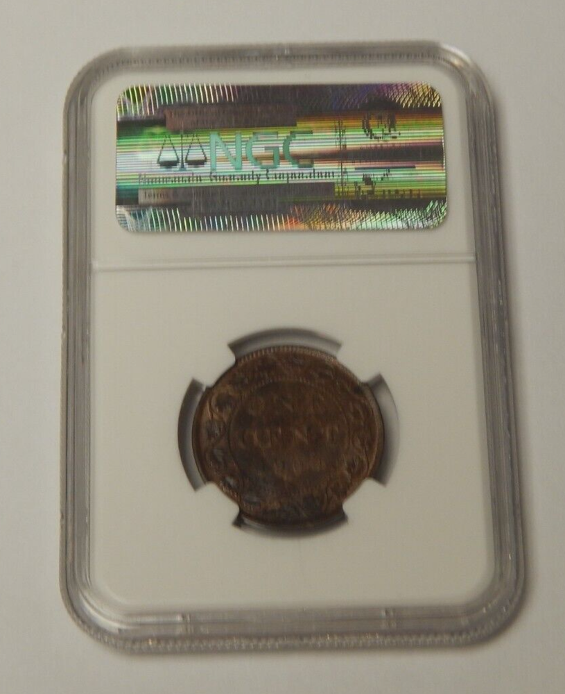 1904 Canada 1c Large Cent NGC MS 61 BN