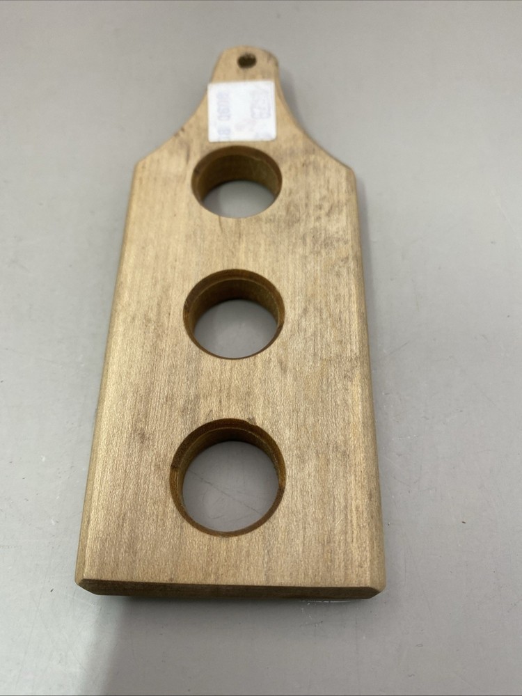 Handmade Muzzleloader Round Ball Loading Block Three Hole 69