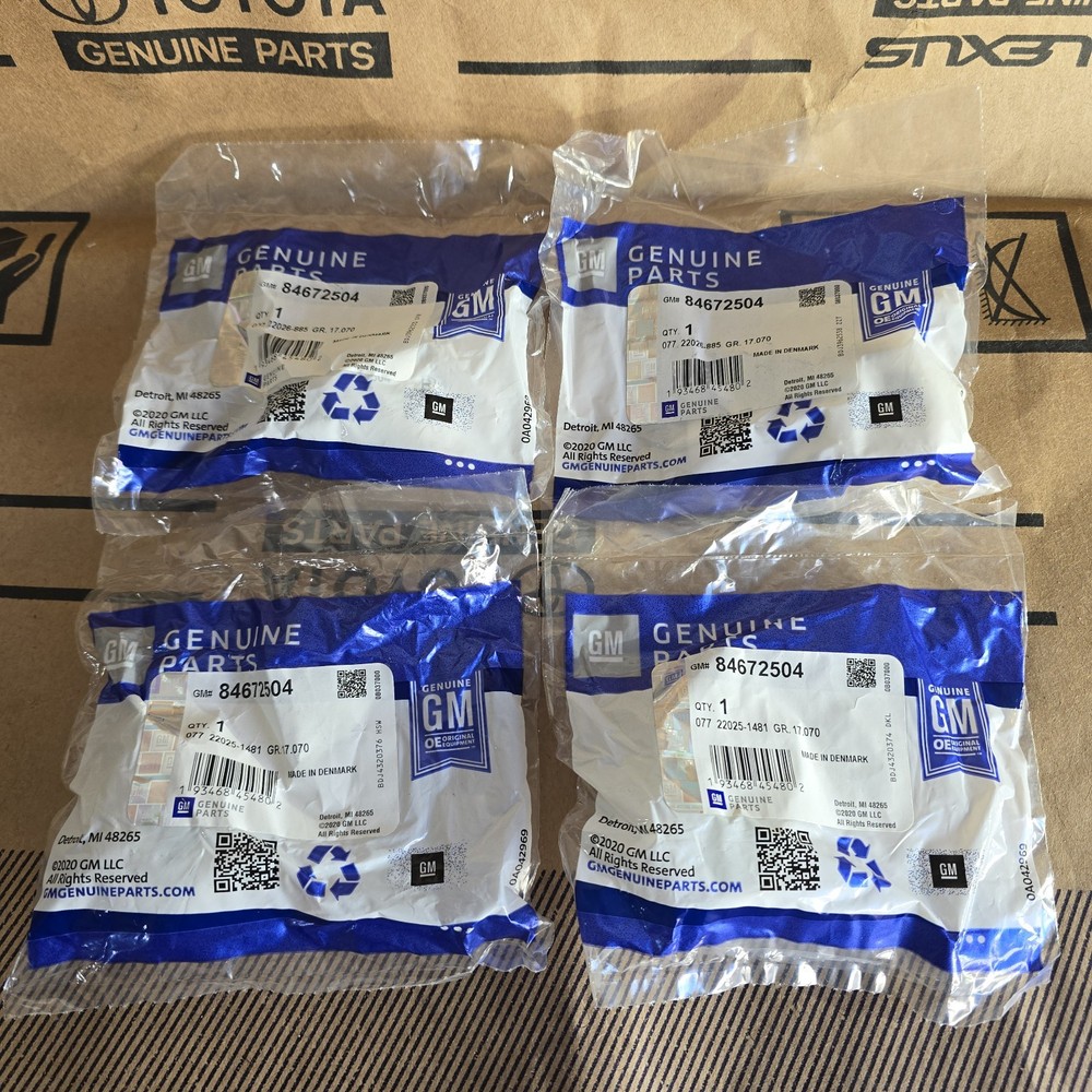 4 Genuine GM Side Rail Protector 84672504