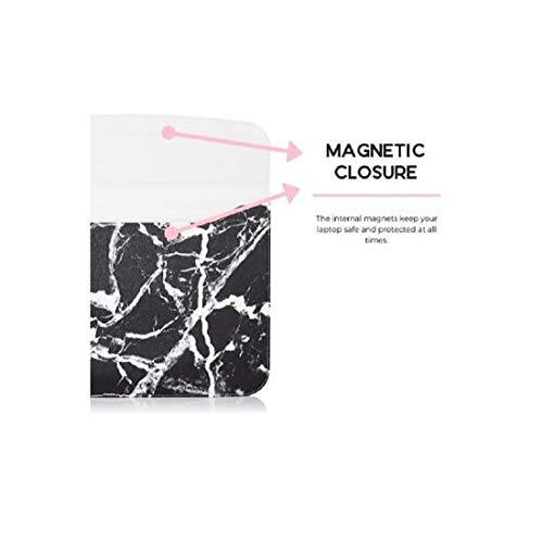 Funky Rico Marble Laptop Sleeve (Black)