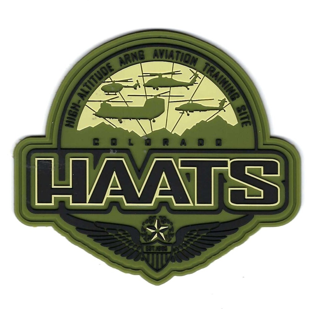 HAATS, COLORADO(GREEN) pvc patch
