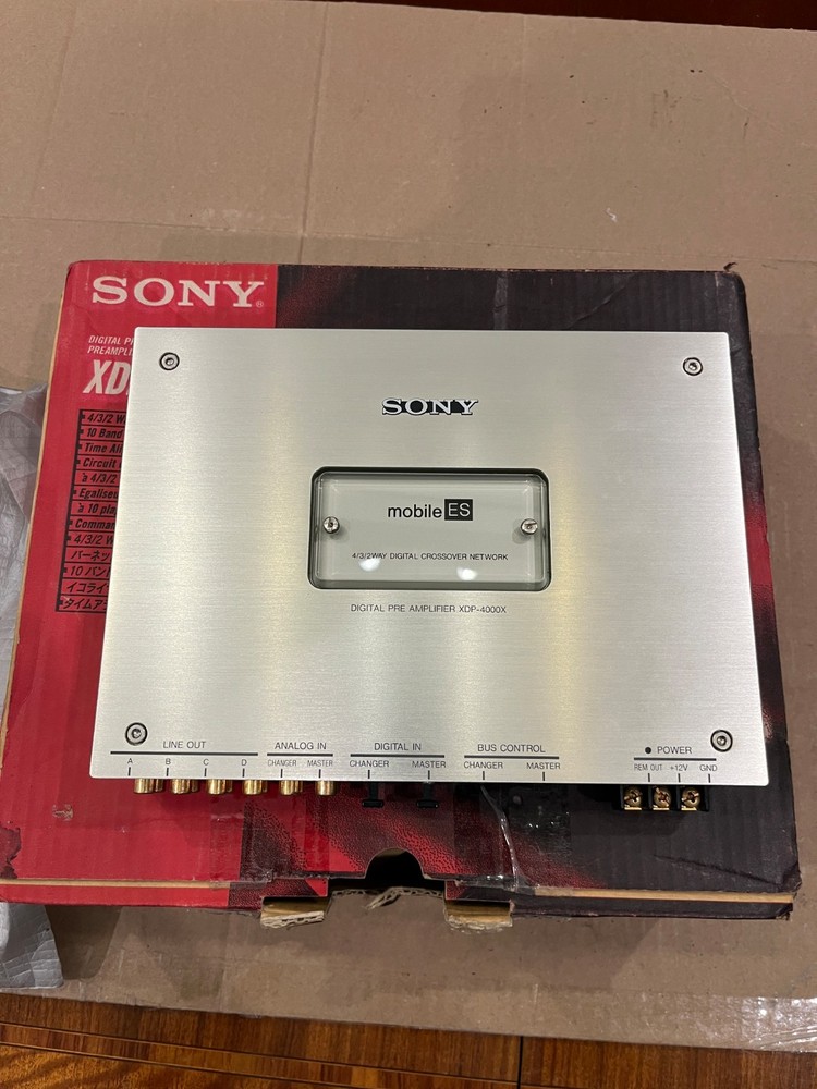 Sony XDP-4000X Mobile ES Digital Sound Processor Crossover Equalizer