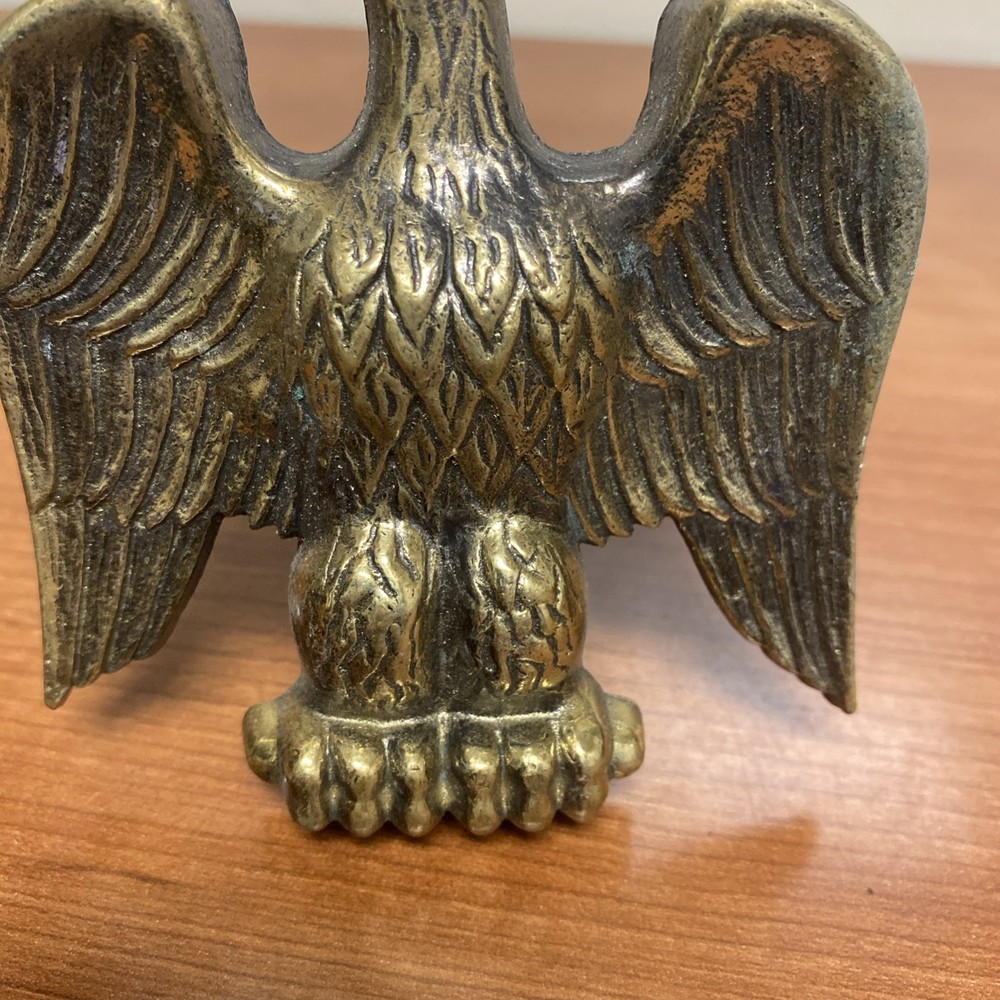 Vintage Brass Eagle Wall Mount Curtain Tie Back