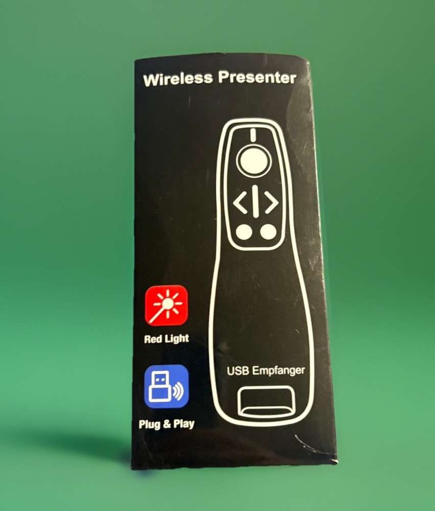 Wireless Presenter,Presentation Remote Control E600