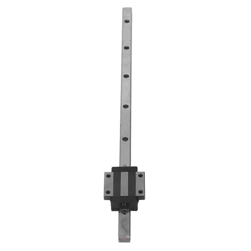 (400mm)Guideway Rail Linear Sliding Guide Kit Rust Bearing Steel Linear Motion