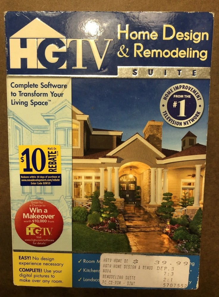 Nova Development HGTV Home Design & Remodeling Suite COMPTER SOFTWARE
