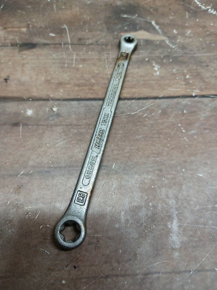 Hazet 609-E6xE8 Torx double box-end wrench E6 x E8